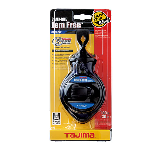 Tajima CR302JF, Chalk-Rite® Jam Free, Ultra-Thin, 0.5mm chalk snap-line - Image 2
