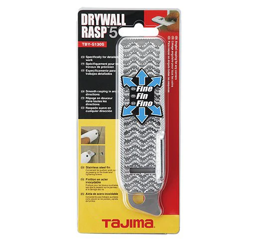 Tajima TBY-S130S, Drywall Rasp 5, Fine, 5 in (127mm) - Image 5