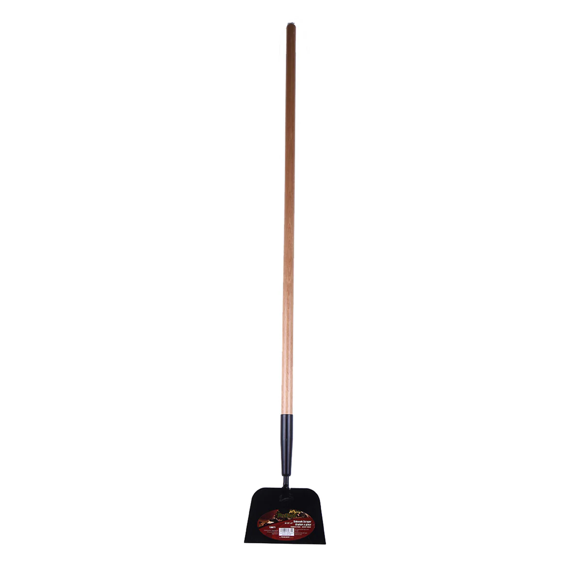 Toolway 130671, Sidewalk Scraper 6-1/4 x 4", Steel Ferrule w/48" Wood Handle