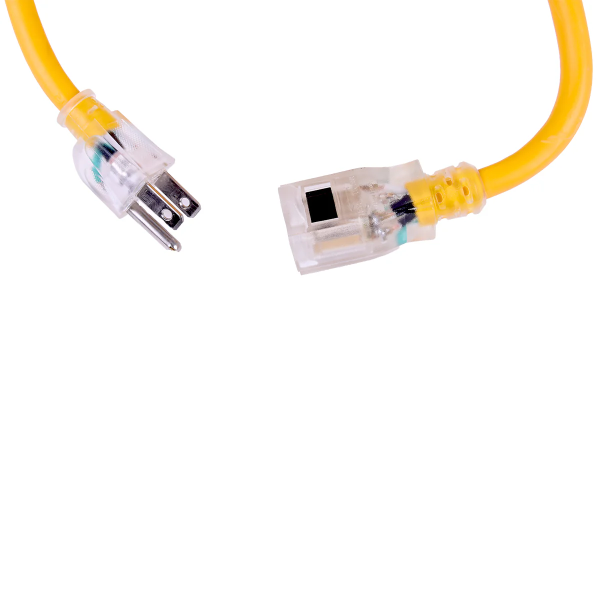 Toolway 140054, Extension Cord Outdoor SJTW 14/3 Single Tap Yellow 50ft - Image 3