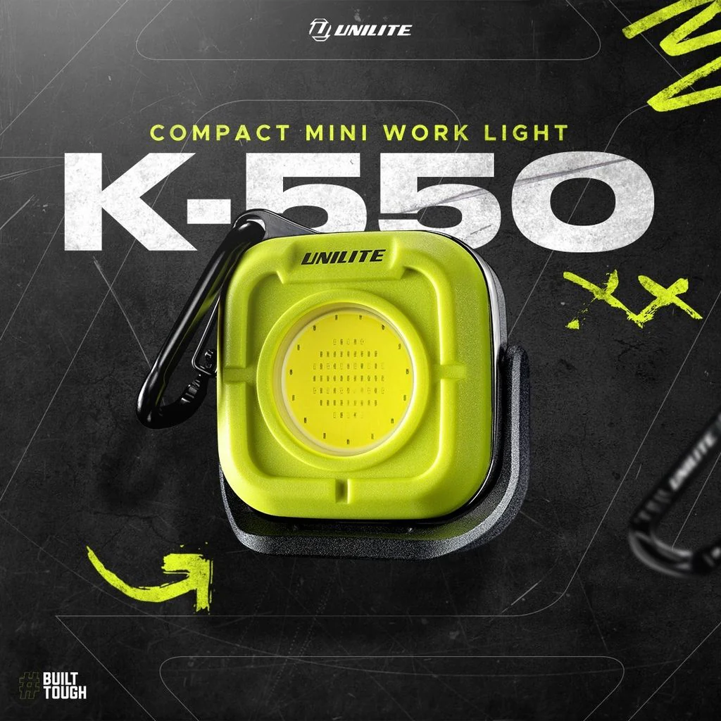 Unilite K-550, Compact Mini Work Light - Image 2