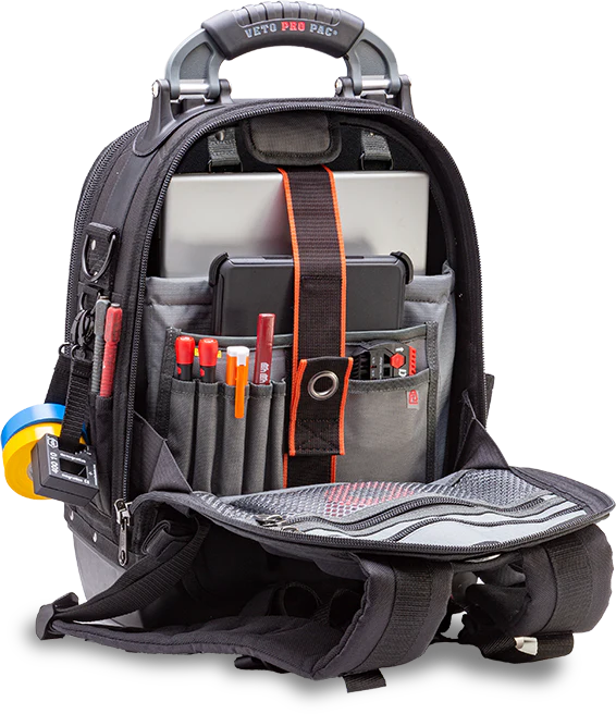 Veto Pro Pac VPP10092 - TECH PAC BLACKOUT Tool Backpack - Image 11