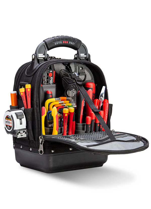Veto Pro Pac VPP10230, TECH-MCT BLACKOUT Technician Medium Compact Tall Tool Bag - Image 6
