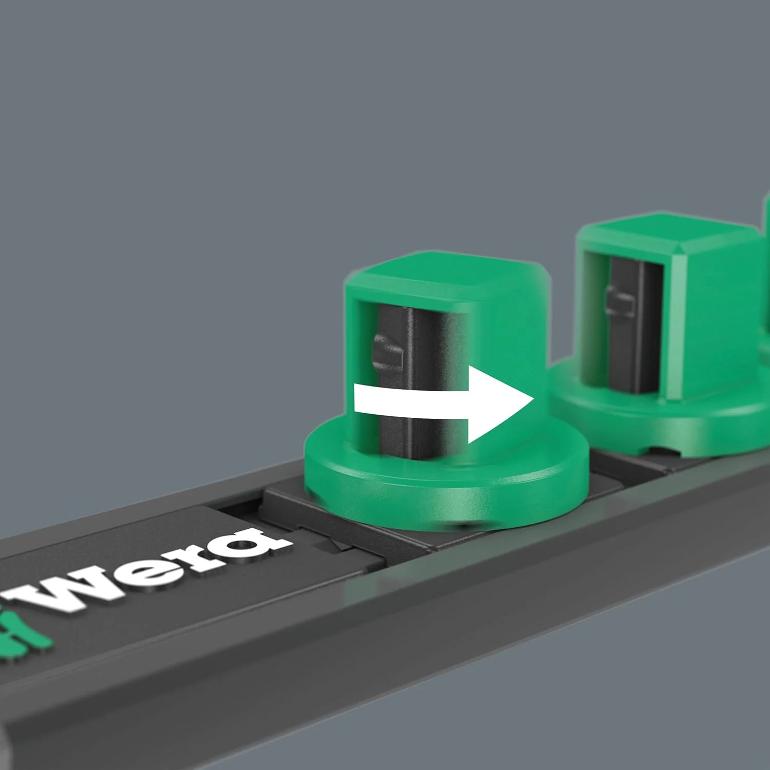 Wera 05005452001, 9608 Magnetic rail B Impaktor Imperial 1, 9 pieces - Image 6