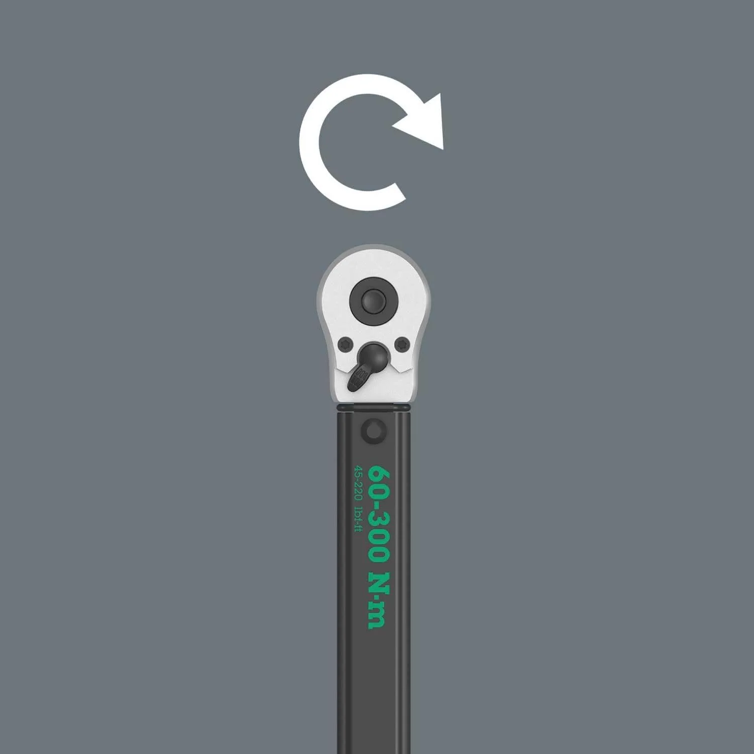 Wera 05075623001, CLICK-TORQUE C 4 TORQUE WRENCH WITH REVERSIBLE RATCHET, 60-300 NM, 1/2" X 60-300 NM - Image 9